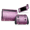 Unfocused Pink Sparkling Orbs // Skin Decal Wrap Kit for Nintendo Switch Console & Dock, Joy-Cons, Pro Controller, Lite, 3DS XL, 2DS XL, DSi, or Wii - Vinyl Skin Wrap for Nintendo Switch 2, OLED, Lite, Pro Controller, Wii & Classic Handhelds