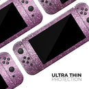 Unfocused Pink Sparkling Orbs // Skin Decal Wrap Kit for Nintendo Switch Console & Dock, Joy-Cons, Pro Controller, Lite, 3DS XL, 2DS XL, DSi, or Wii - Vinyl Skin Wrap for Nintendo Switch 2, OLED, Lite, Pro Controller, Wii & Classic Handhelds