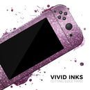 Unfocused Pink Sparkling Orbs // Skin Decal Wrap Kit for Nintendo Switch Console & Dock, Joy-Cons, Pro Controller, Lite, 3DS XL, 2DS XL, DSi, or Wii - Vinyl Skin Wrap for Nintendo Switch 2, OLED, Lite, Pro Controller, Wii & Classic Handhelds
