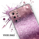 Unfocused Pink Sparkling Orbs - Skin-Kit for the Samsung Galaxy S-Series S20, S20 Plus, S20 Ultra , S10 & others (All Galaxy Devices Available)