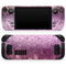Unfocused Pink Sparkling Orbs // Full Body Skin Decal Wrap Kit for the Steam Deck handheld gaming computer