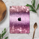Unfocused Pink Sparkling Orbs - Full Body Skin Decal for the Apple iPad Pro 12.9", 11", 10.5", 9.7", Air or Mini (All Models Available)