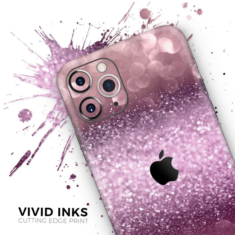 Unfocused Pink Sparkling Orbs // Skin-Kit compatible with the Apple iPhone 14, 13, 12, 12 Pro Max, 12 Mini, 11 Pro, SE, X/XS + (All iPhones Available)
