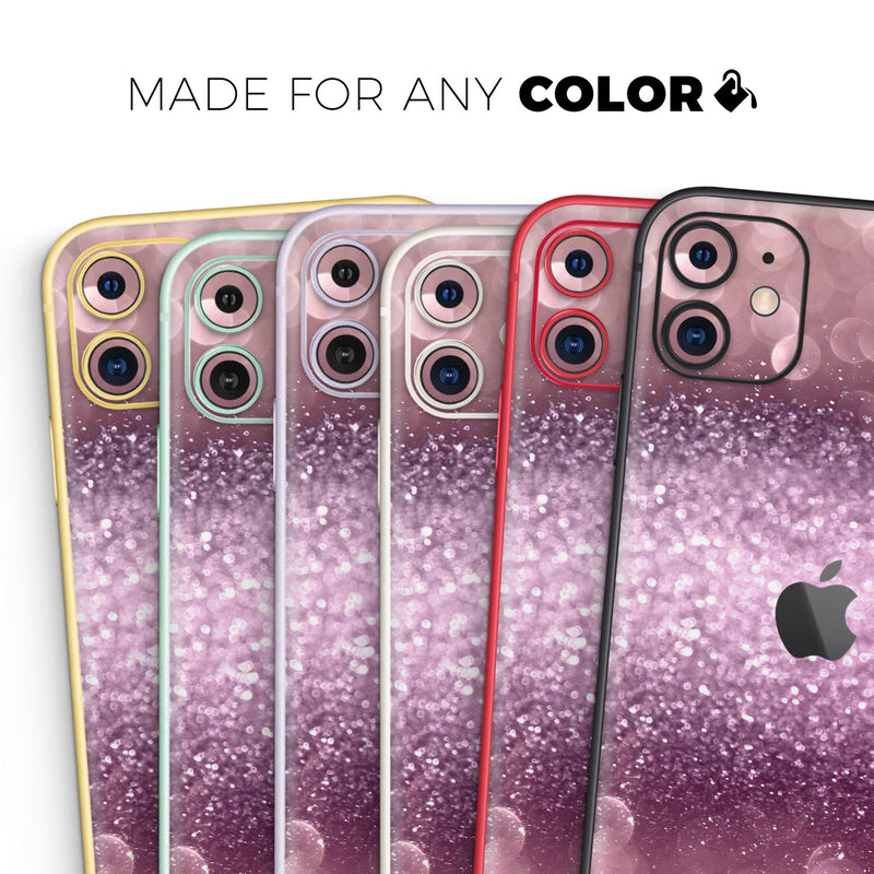 Unfocused Pink Sparkling Orbs // Skin-Kit compatible with the Apple iPhone 14, 13, 12, 12 Pro Max, 12 Mini, 11 Pro, SE, X/XS + (All iPhones Available)