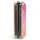 Unfocused Pink and Gold Orbs iPhone 6/6s or 6/6s Plus 2-Piece Hybrid INK-Fuzed Case