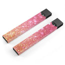 Unfocused Pink and Gold Orbs - Premium Decal Protective Skin-Wrap Sticker compatible with the Juul Labs vaping device