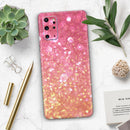 Unfocused Pink and Gold Orbs - Premium Vinyl Skin Decal for Samsung Galaxy S25 Ultra, S24, S23, S22 & All Galaxy S Models