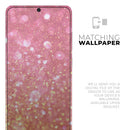 Unfocused Pink and Gold Orbs - Premium Vinyl Skin Decal for Samsung Galaxy S25 Ultra, S24, S23, S22 & All Galaxy S Models