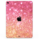 Unfocused Pink and Gold Orbs - Full Body Skin Decal for the Apple iPad Pro 12.9", 11", 10.5", 9.7", Air or Mini (All Models Available)
