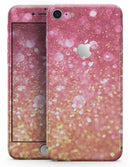 Unfocused Pink and Gold Orbs - Skin-kit for the iPhone 8 or 8 Plus