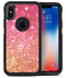 Unfocused Pink and Gold Orbs - iPhone X OtterBox Case & Skin Kits