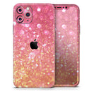 Unfocused Pink and Gold Orbs - Protective Skin Wrap & Decal – Compatible with iPhone SE to iPhone 17 Pro Max (All Models)
