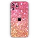 Unfocused Pink and Gold Orbs - Protective Skin Wrap & Decal – Compatible with iPhone SE to iPhone 17 Pro Max (All Models)