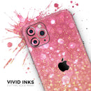 Unfocused Pink and Gold Orbs - Protective Skin Wrap & Decal – Compatible with iPhone SE to iPhone 17 Pro Max (All Models)