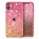 Unfocused Pink and Gold Orbs - Protective Skin Wrap & Decal – Compatible with iPhone SE to iPhone 17 Pro Max (All Models)