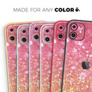 Unfocused Pink and Gold Orbs - Protective Skin Wrap & Decal – Compatible with iPhone SE to iPhone 17 Pro Max (All Models)