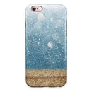 Unfocused Radient Beach Scene iPhone 6/6s or 6/6s Plus 2-Piece Hybrid INK-Fuzed Case