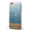 Unfocused Radient Beach Scene iPhone 6/6s or 6/6s Plus 2-Piece Hybrid INK-Fuzed Case