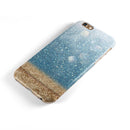 Unfocused Radient Beach Scene iPhone 6/6s or 6/6s Plus 2-Piece Hybrid INK-Fuzed Case
