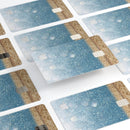 Unfocused Radient Beach Scene - Premium Protective Decal Skin-Kit for the Apple Credit Card