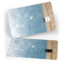 Unfocused Radient Beach Scene - Premium Protective Decal Skin-Kit for the Apple Credit Card