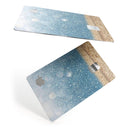 Unfocused Radient Beach Scene - Premium Protective Decal Skin-Kit for the Apple Credit Card