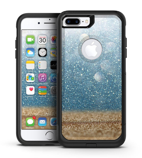 Unfocused Radient Beach Scene - iPhone 7 or 7 Plus Commuter Case Skin Kit