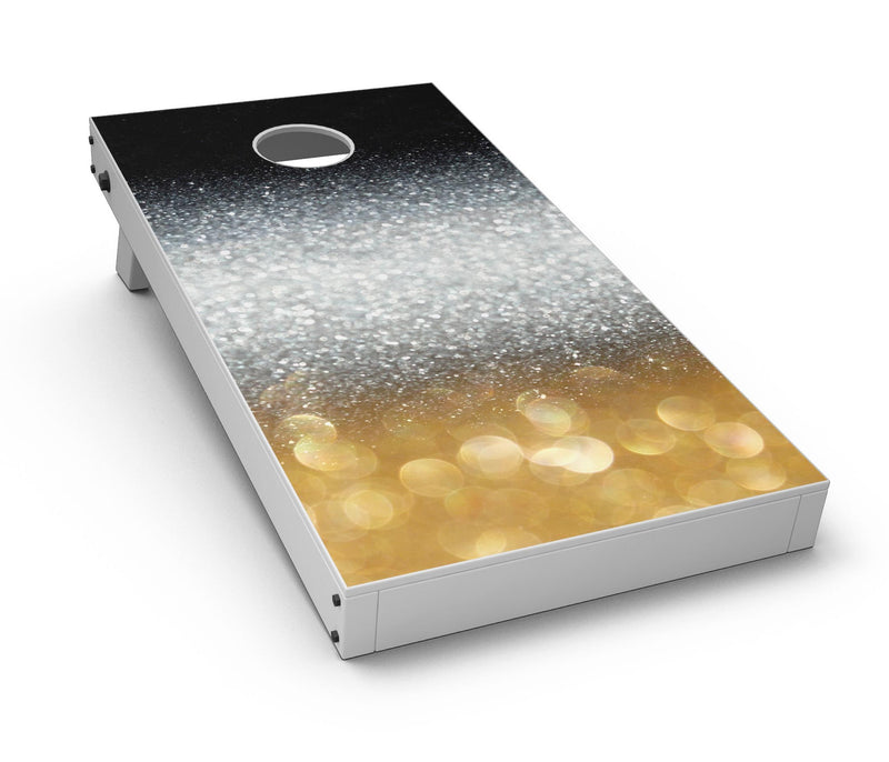Unfocused_Silver_Sparkle_with_Gold_Orbs_-_Cornhole_Board_Mockup_V7.jpg