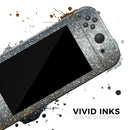 Unfocused Silver Sparkle with Gold Orbs // Skin Decal Wrap Kit for Nintendo Switch Console & Dock, Joy-Cons, Pro Controller, Lite, 3DS XL, 2DS XL, DSi, or Wii - Vinyl Skin Wrap for Nintendo Switch 2, OLED, Lite, Pro Controller, Wii & Classic Handhelds