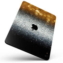Unfocused Silver Sparkle with Gold Orbs - Full Body Skin Decal for the Apple iPad Pro 12.9", 11", 10.5", 9.7", Air or Mini (All Models Available)