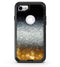 Unfocused Silver Sparkle with Gold Orbs - iPhone 7 or 8 OtterBox Case & Skin Kits