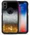 Unfocused Silver Sparkle with Gold Orbs - iPhone X OtterBox Case & Skin Kits