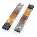 Unfocused Silver and Gold =Glowing Orbs of Light - Premium Decal Protective Skin-Wrap Sticker compatible with the Juul Labs vaping device