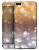 Unfocused Silver and Gold =Glowing Orbs of Light - Skin-kit for the iPhone 8 or 8 Plus
