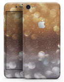 Unfocused Silver and Gold =Glowing Orbs of Light - Skin-kit for the iPhone 8 or 8 Plus