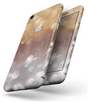 Unfocused Silver and Gold =Glowing Orbs of Light - Skin-kit for the iPhone 8 or 8 Plus