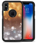 Unfocused Silver and Gold =Glowing Orbs of Light - iPhone X OtterBox Case & Skin Kits