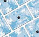 VEIL CAMO - Cloud Blue // Skin Decal Wrap Kit Compatible with the Apple MacBook Pro, Pro with Touch Bar or Air (11, 12, 13, 15 & 16" - All Versions Available)