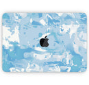 VEIL CAMO - Cloud Blue // Skin Decal Wrap Kit Compatible with the Apple MacBook Pro, Pro with Touch Bar or Air (11, 12, 13, 15 & 16" - All Versions Available)