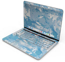 VEIL CAMO - Cloud Blue // Skin Decal Wrap Kit Compatible with the Apple MacBook Pro, Pro with Touch Bar or Air (11, 12, 13, 15 & 16" - All Versions Available)