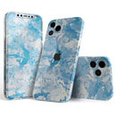 VEIL CAMO - Cloud Blue // Full-Body Skin Decal Wrap Cover for Apple iPhone 12, 12 Pro Max, Mini, 11, XR, XS, 7 or 8 Plus, SE + (All Models)