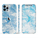 VEIL CAMO - Cloud Blue // Full-Body Skin Decal Wrap Cover for Apple iPhone 12, 12 Pro Max, Mini, 11, XR, XS, 7 or 8 Plus, SE + (All Models)