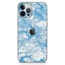 VEIL CAMO - Cloud Blue // Full-Body Skin Decal Wrap Cover for Apple iPhone 12, 12 Pro Max, Mini, 11, XR, XS, 7 or 8 Plus, SE + (All Models)