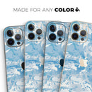 VEIL CAMO - Cloud Blue // Full-Body Skin Decal Wrap Cover for Apple iPhone 12, 12 Pro Max, Mini, 11, XR, XS, 7 or 8 Plus, SE + (All Models)