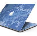 VEIL CAMO - Spectre Blue // Skin Decal Wrap Kit Compatible with the Apple MacBook Pro, Pro with Touch Bar or Air (11, 12, 13, 15 & 16" - All Versions Available)