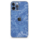 VEIL CAMO - Spectre Blue // Full-Body Skin Decal Wrap Cover for Apple iPhone 12, 12 Pro Max, Mini, 11, XR, XS, 7 or 8 Plus, SE + (All Models)