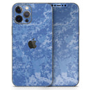 VEIL CAMO - Spectre Blue // Full-Body Skin Decal Wrap Cover for Apple iPhone 12, 12 Pro Max, Mini, 11, XR, XS, 7 or 8 Plus, SE + (All Models)