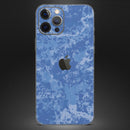 VEIL CAMO - Spectre Blue // Full-Body Skin Decal Wrap Cover for Apple iPhone 12, 12 Pro Max, Mini, 11, XR, XS, 7 or 8 Plus, SE + (All Models)