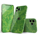 VEIL CAMO - Spectre Green // Full-Body Skin Decal Wrap Cover for Apple iPhone 12, 12 Pro Max, Mini, 11, XR, XS, 7 or 8 Plus, SE + (All Models)