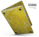 VEIL CAMO - Spectre Yellow // Skin Decal Wrap Kit Compatible with the Apple MacBook Pro, Pro with Touch Bar or Air (11, 12, 13, 15 & 16" - All Versions Available)